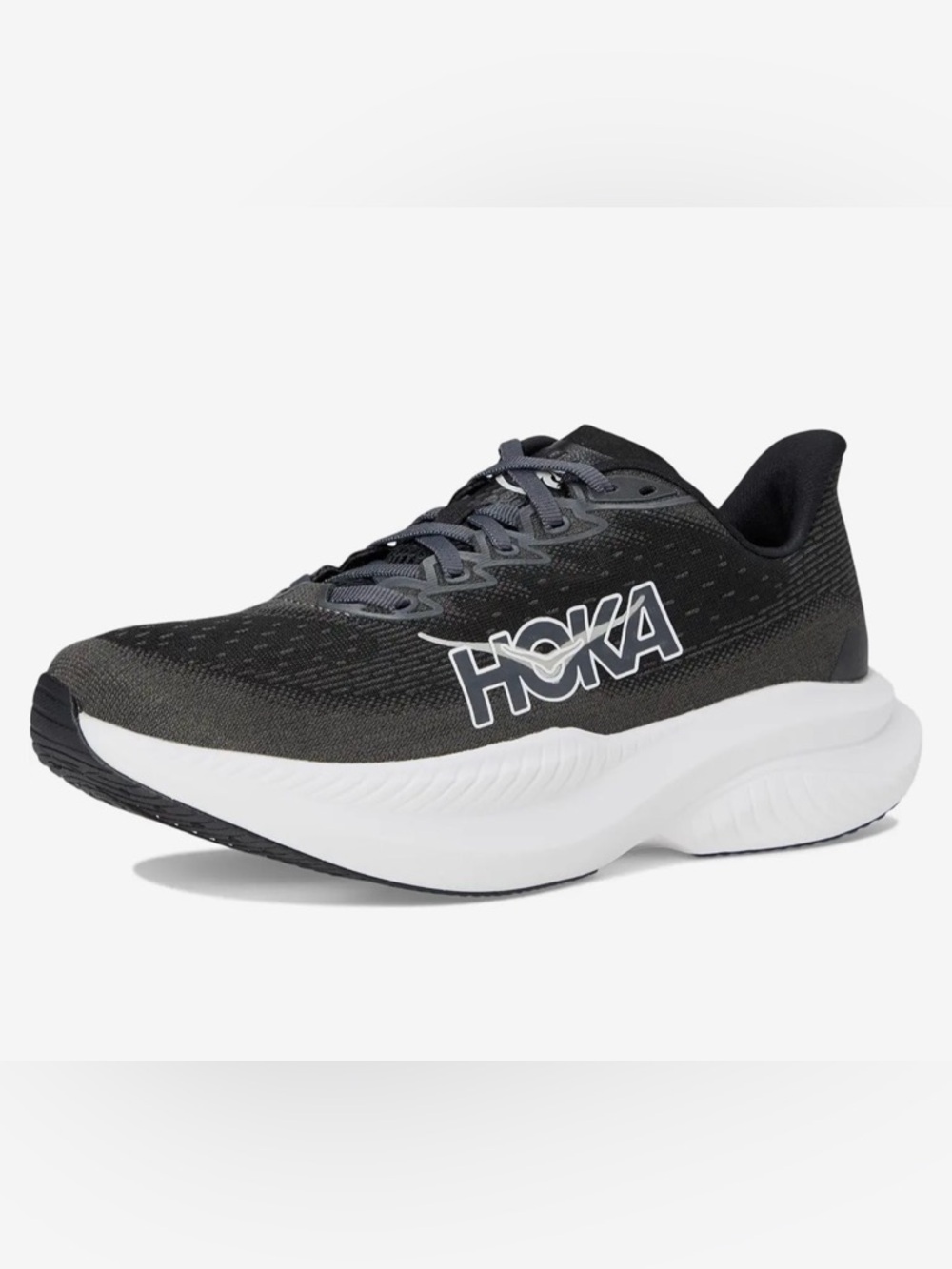 Hoka One One 🔥 Mach 6 Black White Shoes 1147790 BWHT Men’s Size 9.5 10.5 12 13 - Picture 7 of 10
